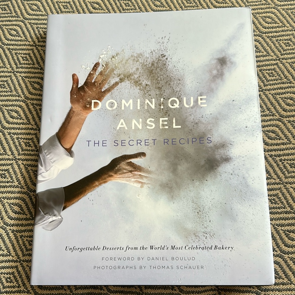 Dominique Ansel The Secret Recipes Hardcover Brand New